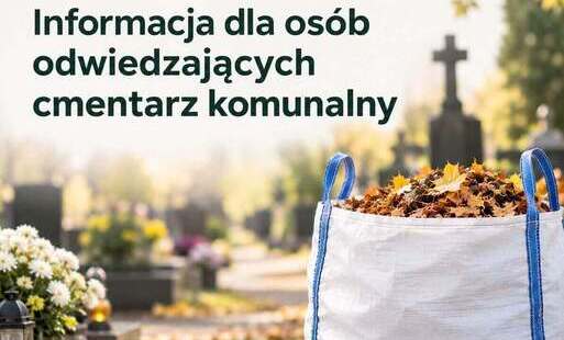 Zdjęcie do Informacja dla os&oacute;b odwiedzających cmentarz komunalny