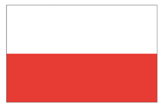 biało czerwona Flaga Polski