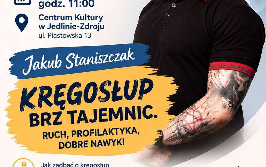 Wykład o profilaktyce kręgosłupa w Jedlinie-Zdroju